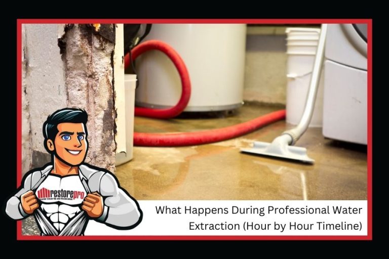 What Happens During Professional Water Extraction (Hour by Hour Timeline)