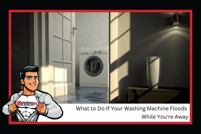 What to Do If Your Washing Machine Floods While You're Away