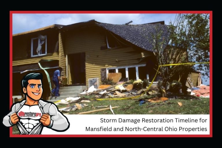 Storm Damage Restoration Timeline for Mansfield and North-Central Ohio Properties